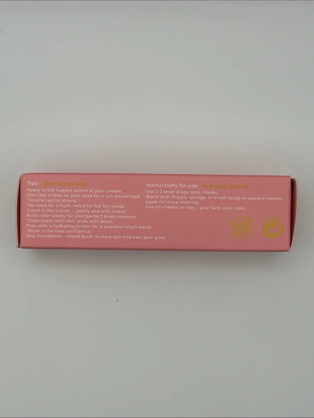 NEW byod Concoction Liquid Blush, Passionate Coral